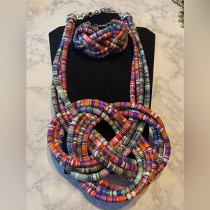 Sassy Jones Vivienne Tribal Necklace and Bracelet